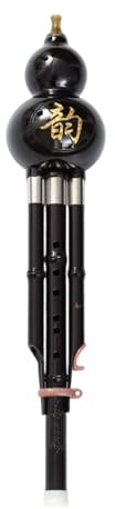 F Fityle Chinesische Hulusi-Flöte, Kürbis-Hlute, Hulusi-Flöteninstrument, traditionell für Feiertagsgeschenk, Musiklernen, Soloparty, Anfänger,
