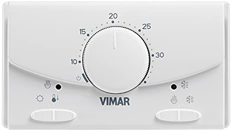 Vimar – Termostato batteria bianco