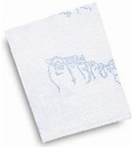 TIDI Products 918189 Choice Podiatry Towels, Waffle-Embossed, 3-Ply Tissue, Tidi Print, 13 x 18 Size (Pack of 500)