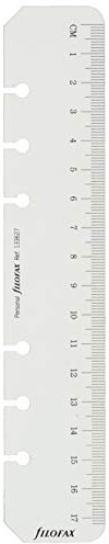Filofax transparentes Lineal, 17,1 cm lang, Kunststoff, Einzelschicht