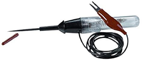 WirthCo Battery Doctor 21049 Circuit and Spark Plug Tester for 12V to 24V Systems, 8 Inch Body, 45 Lead Wire, Alligator Ground Clip, 3 Metal Probe with Cap (21049)