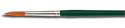 KREUL 721014 - Universalpinsel Basic Synthetics, für Kunst, Hobby, Schule und Großverbraucher, Besatz aus feinem Nylonhaar, rund, Größe 14
