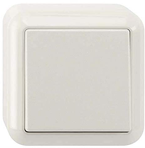 Schneider Electric Merten Aus-/Wechselschalter, 1-polig, MEG3116-8719 | Aufputz, 10AX, 250V, IP20, weiss
