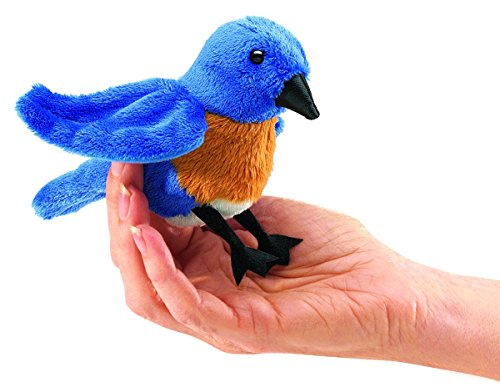 Folkmanis 2755 Mini Bluebird Puppet