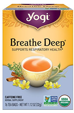 Yogi Tea, Breathe Deep, 16 Count, Packaging May Vary