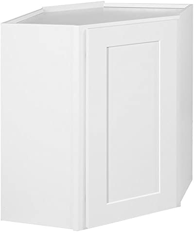 Design House Brookings Kitchen Corner Wall Cabinet, 24, White