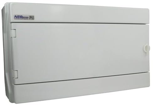 Feuchtraumverteiler Sicherungskasten Verteilerkasten RH-18/B 18 Module IP65 Aufputz VDE 4262