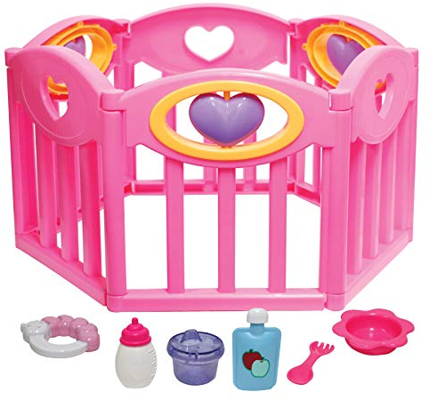 JC TOYS for Keeps 25540 Puppen-Hochstuhl, Park, 43,2 cm