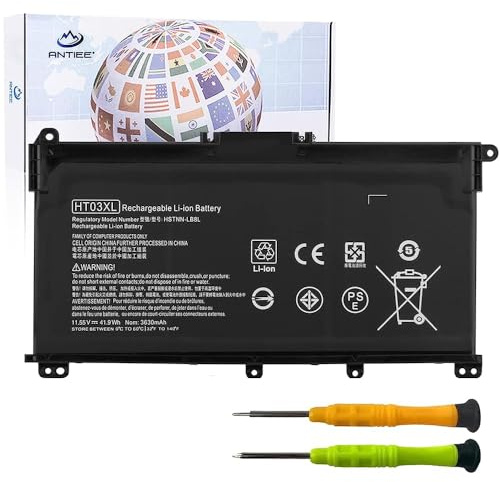 HT03XL L11119-855 Laptop Batería para HP Pavilion 14-CE 14-CF 14-DF | 15-CS 15-DA 15-DB 15-DW 17-by 17-CA Series 15-CS0053CL 15-DW0033NR 15-DA0014DX L11421-542 HSTNN-UB7J HSTNN-DB8R HT03041XL