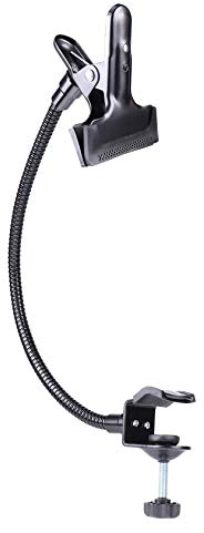 Hersmay 50cm Aluminiumlegierung Flexibler Magic Arm Gooseneck Tube mit Heavy Duty Clamp und Super Clamp Klemme Für Fotostudio Beleuchtungs licht ständer