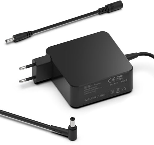 Hafiuege 65W Caricatore 19V 3,42A Alimentatore Compatibile con ASUS F550C F550L F551C F551M F552C F552L F552M F554L F555L F540L F540N F502C, VivoBook, X Series, Adattatore 5.5 * 2.5mm