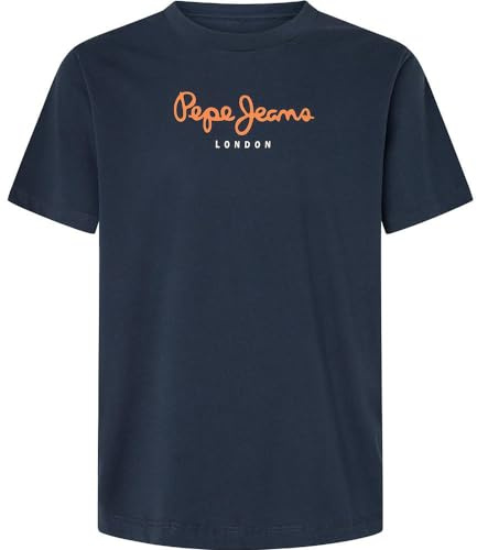 Pepe Jeans Eggo N Camiseta, Azul (Dulwich Blue), M Hombre