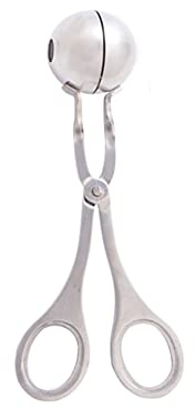 Meatball Spatula, Meatball Maker, Stainless Steel Meatball Spatula Easy Meatball Maker Kitchen Craft Meatball Tool (S for Baby Teeth)