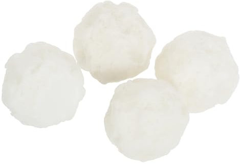 SOPOTUTU 4stücke Miniatur-arktische Figuren Langlebige Resin-mini-statuen Für DIY Winter-Dekoration Kleine Schneeball-Ornamente Für Mikro-landschaftsbauten Und Saisonale Bastelprojekte