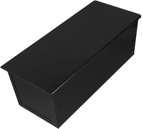NUOBESTY Molde para Pan con Tapa Antiadherente Caja para Tostar Pan Casero Fácil de Limpiar para Rebanadas y Sandwiches