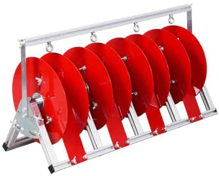 Cable Reel Holder And Dispenser,Heavy-Duty Wire Spool Rack & Cable Reel Dispenser for Electrical Industry, Efficient Cable Storage Solution (665x240x340mm) - Organize & Display Cables!