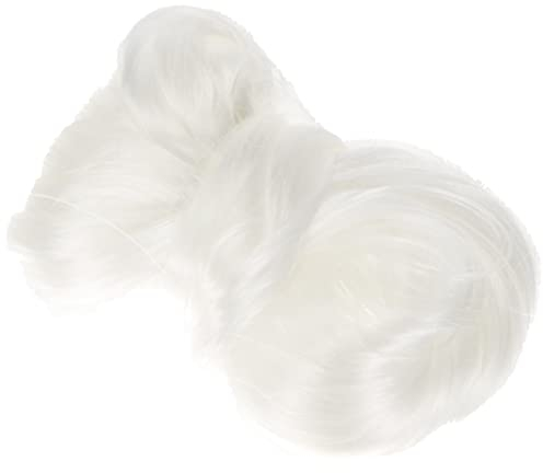 Rayher Cheveux de fée, blanc, 1 pce., 20g, synthétique, arts créatifs, décorations, couronnes, Noël-7650100