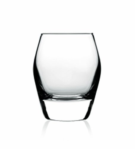 Luigi Bormioli Likörgläser 75 ml PRESTIGE, hochwertiges Schnapsglas für Spirituosen, bleifreies Kristallglas aus Italien (Farbe: Transparent), Menge: 1 x 4 Stück