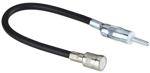 Hama Antennen-Adapter, Stecker DIN - Kupplung ISO