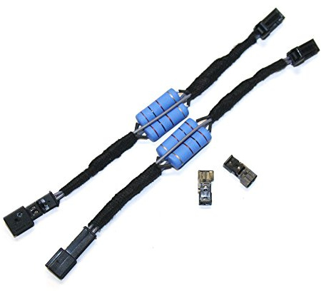 Volkswagen Adapter LED Kennzeichenleuchten Kabelsatz Kennzeichenbeleuchtung VW Golf 6 Passat Variant Jetta Sharan Polo Touran