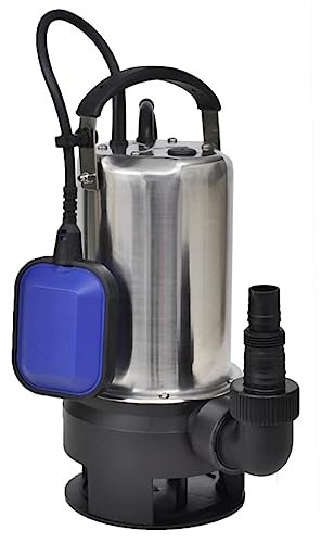 vidaXL Bomba Sumergible de Agua Sucia 1100 W 16500 L/h 7 M Bombeo de Jardín