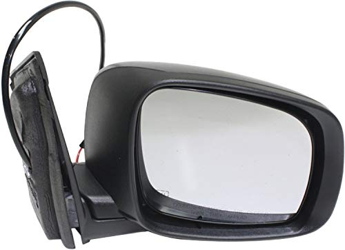GO-PARTS - Right (Passenger) Side Mirror for Dodge Grand Caravan 2008-2020, Chrysler Town & Country 2008-2016, Power Operated, Manual Folding, Heated, Textured, with One Touch Feature, Replacement