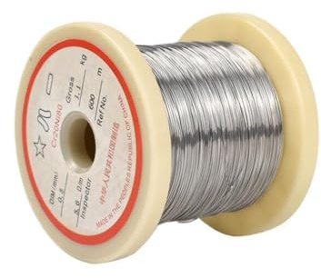 NICOLIE 1 Uds. / 50 Metros Yt2172 Diámetro De Alambre De Nicrom 0,1 Mm-0,45 Mm Cr20Ni80 Alambre De Calefacción Alambre De Resistencia Calefacción De Aleación - 0.3mm