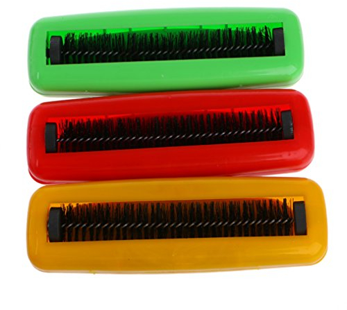 MAYREAY Krümel-Schmutzbürste, Kunststoff-Kehrmaschine, Teppichtisch, Einzelbürste, Schmutzkrümelsammler, Reinigungsrolle