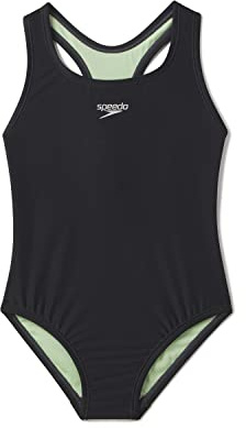 Speedo Girl's Swimsuit One Piece Closed Racerback