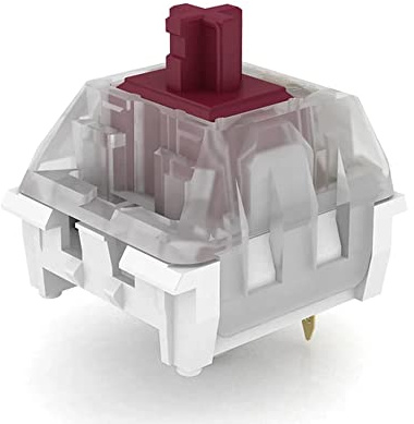 Ranked Kailh Switches para Teclados Mecánicos para Juegos | Plate Mounted (Kailh Pro Speed Berry, 65 Piezas)