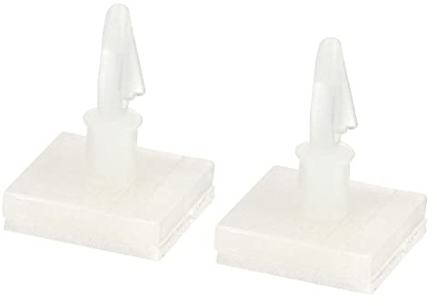 PATIKIL 50Pack Umgekehrte Montage Isolierwinkel Säule PCB 0.31 Weiß | Abstandhalter