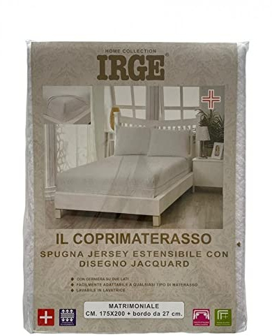 Irge Coprimaterasso in Spugna con Cerniera Matrimoniale