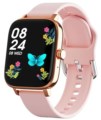EFAITHLIFE Orologio Smartwatch Donna Uomo, 1.69 Contapassi Sportivo Impermeabile Pressione Sanguigna, Cardiofrequenzimetro da Polso Compatibile iPhone Android con WhatsApp con Sim