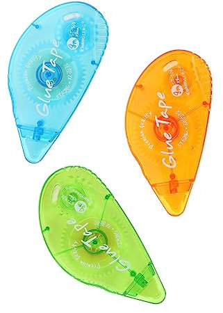 BCOATH 3stücke Doppelseitiges Klebeband Transparentes Klebeband Zum Basteln Selbstklebende Bänder Mehrzweckbänder Für Home Office Studenten Und Schreibwaren