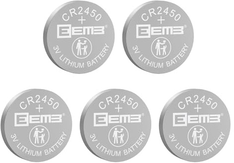 EEMB CR2450 Lithium Bouton Batterie 3v.5 Bloc CR2450 Batterie