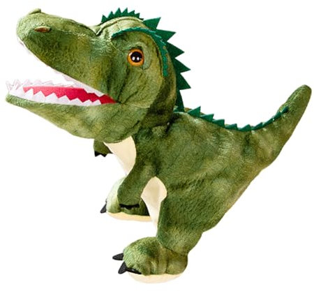 LICHENGTAI Dinosaurier Handpuppe, Tier Handpuppen Spielzeug Set Beruhigende Plüschpuppe Tier Hand Plüsch Spielzeug für Kinder Eltern Kind interaktive Spiele