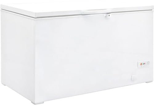 Stalwart Commercial Chest Freezer, 295 Litres Capacity, White Lid
