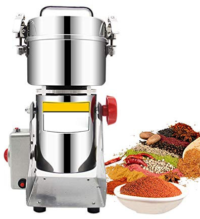 TRJHKMJVV 700 G Electric Grain Grinder 36000 Rpm Improved Grain Mill High-Speed Spice Grain Grinder Mill For Dry Material Like Herbs Grain Spices Pepper