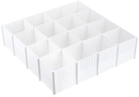 Amosfun 10stücke Teiliges Schubladentrenner Aus Robustem Flexible Trennleisten Für Ordentliche Organisation Von Unterwäsche Socken Kleidung Einsetzbar Für Küchen- Büro Schlafzimmer- Frei k