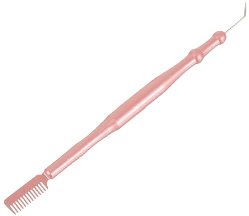 FOMIYES Wimpernzange Lash Lifting Tool mit Doppelkopf und Kamm Langlebig Leicht Ergonomisch für Präzises Trennen und Kompakt und Handlich für Professionelle Anwendung