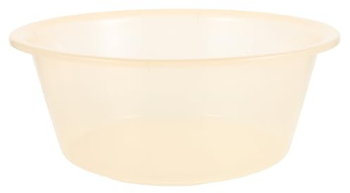 iplusmile Bain de Pieds Large Transparent en Plastique Robuste, Seau Portable pour Trempage des Pieds et Lavage du Visage, Bassin Multi-usages Spa et Soins à Domicile, Capacité Spacieuse,