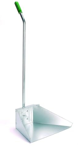 Maya 09025 - Recogedor Metálico Galvanizado, Gran Resistencia, Perfecto para Exteriores - 76cm