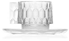 Kartell Jellies Family Set da Caffè, 4 pezzi, Cristallo
