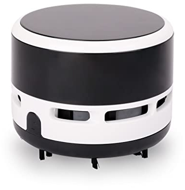 FineInno Desk Vacuum Cleaner Mini, Portable Desktop Vacuum, Mini Crumb Dust Desk Vacuum Cordless Sweeper for Home, Office,Cars,Pet Hairs,No Battery Included