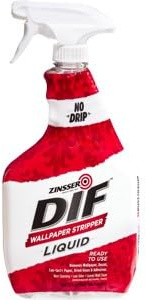 Zinsser 2488 32 oz. DIF Spray Liquid Wallpaper Stripper Ready To Use - 6ct. Case