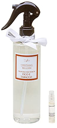 Spray Perfumado para Tejidos Ropa y Superficies 90% Alcohol Desnaturalizado Spray Difusor de Aromas Armario Ropa con Aceites esenciales 250 ml Higo y Tabaco