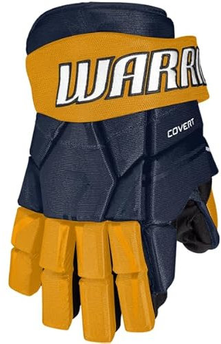 Warrior Covert QRE 30 Handschuhe Junior, Größe:11 Zoll, Farben:Navy/gelb