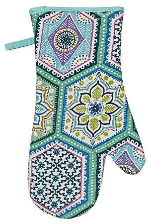 Ulster Weavers Gauntlet Single Oven Glove, Cotton, Multi, One Size,7LNT02