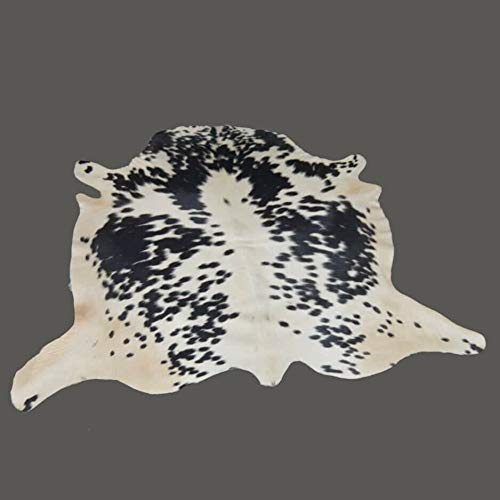 Tappeto in pelle bovina in pelle di mucca (109,2 x 127 cm) -L71