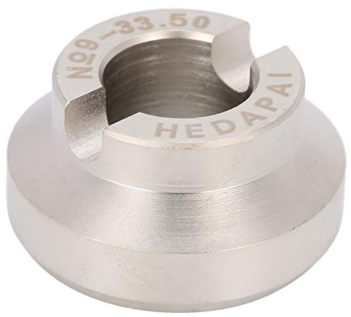 Apri cassa orologio 33,5 mm – Strumento professionale per sostituzione batteria, regolazione e riparazione orologi da polso, apertura/chiusura braccialetti